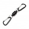 Netmagnet med dobbelt karabin